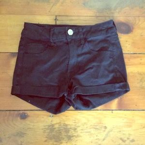 American Eagle Outfitters Shorts - Black Short-Shorts American Eagle Outfitters Shorts - Black Short-Shorts